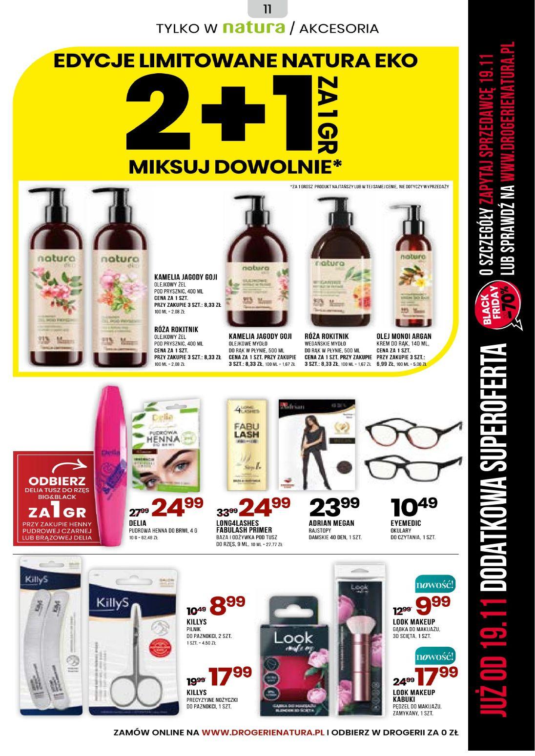 Gazetka promocyjna Drogerie Natura str. 11