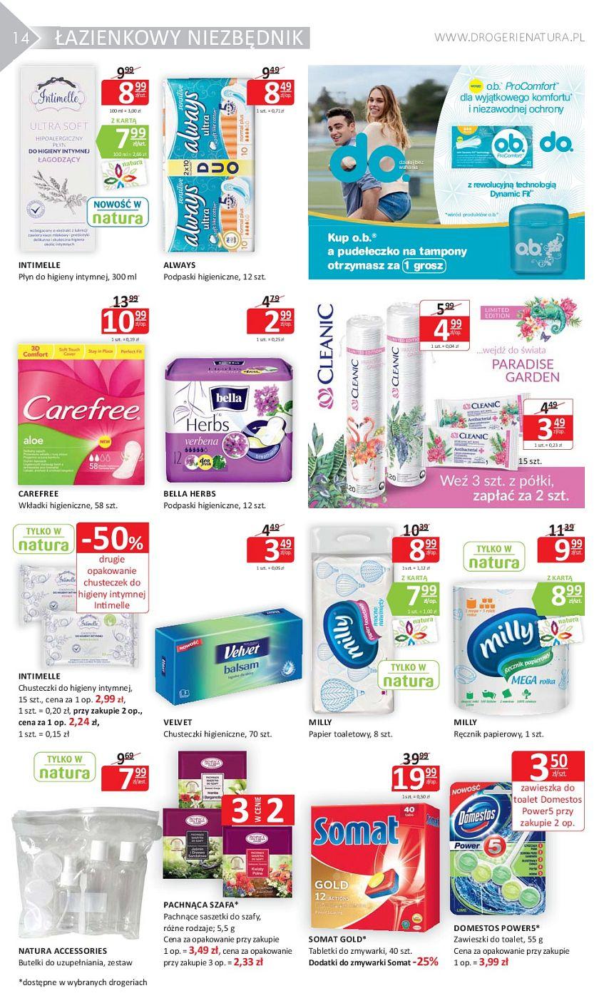 Gazetka promocyjna Drogerie Natura str. 14