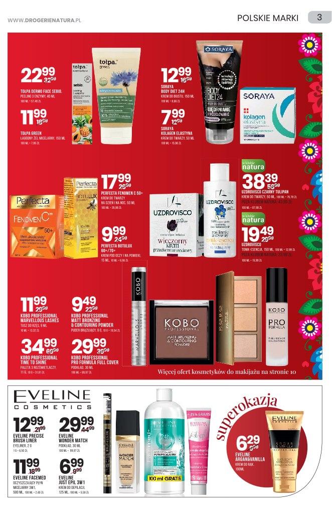 Gazetka promocyjna Drogerie Natura str. 3