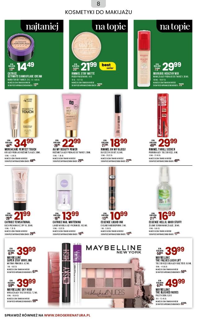 Gazetka promocyjna Drogerie Natura str. 8