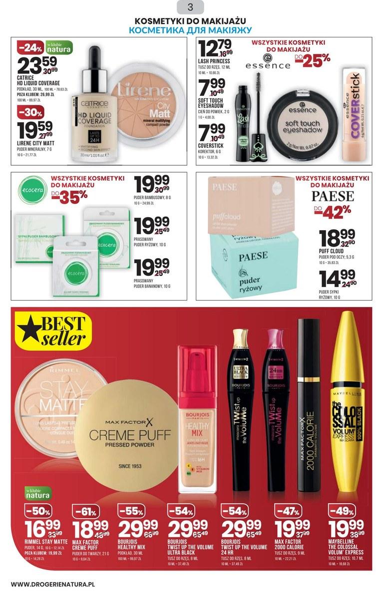 Gazetka promocyjna Drogerie Natura str. 3