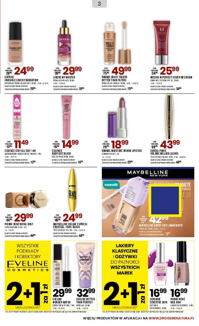 Gazetka promocyjna Drogerie Natura str. 3