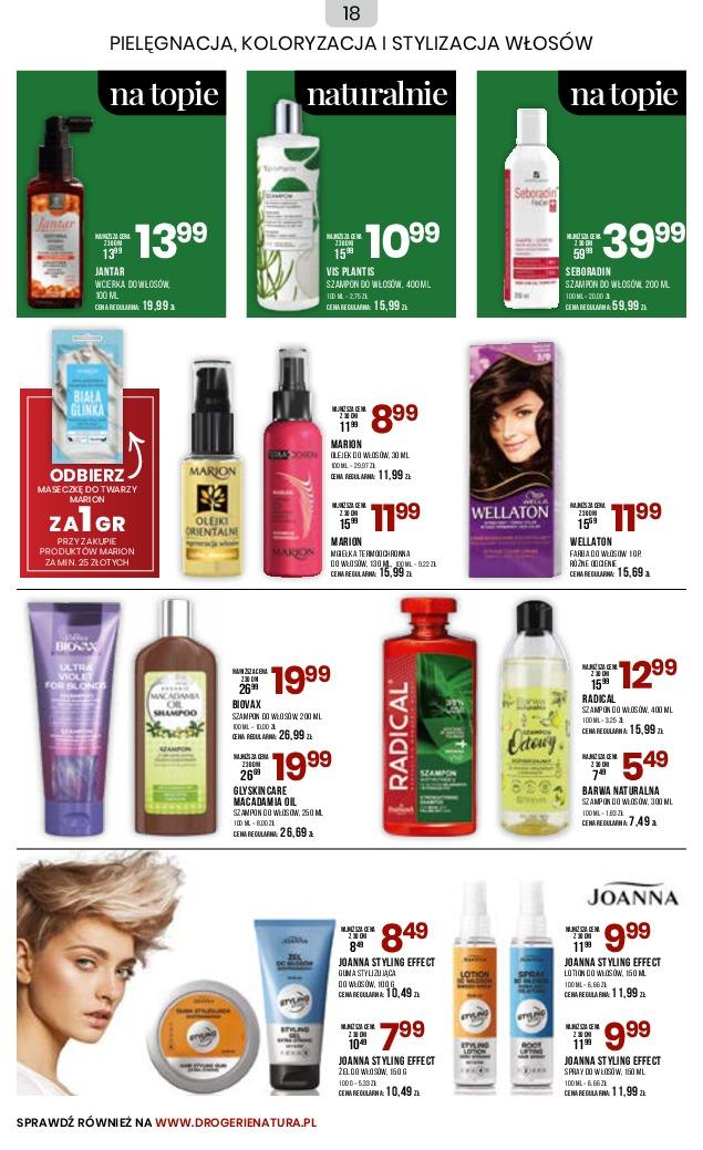 Gazetka promocyjna Drogerie Natura str. 18