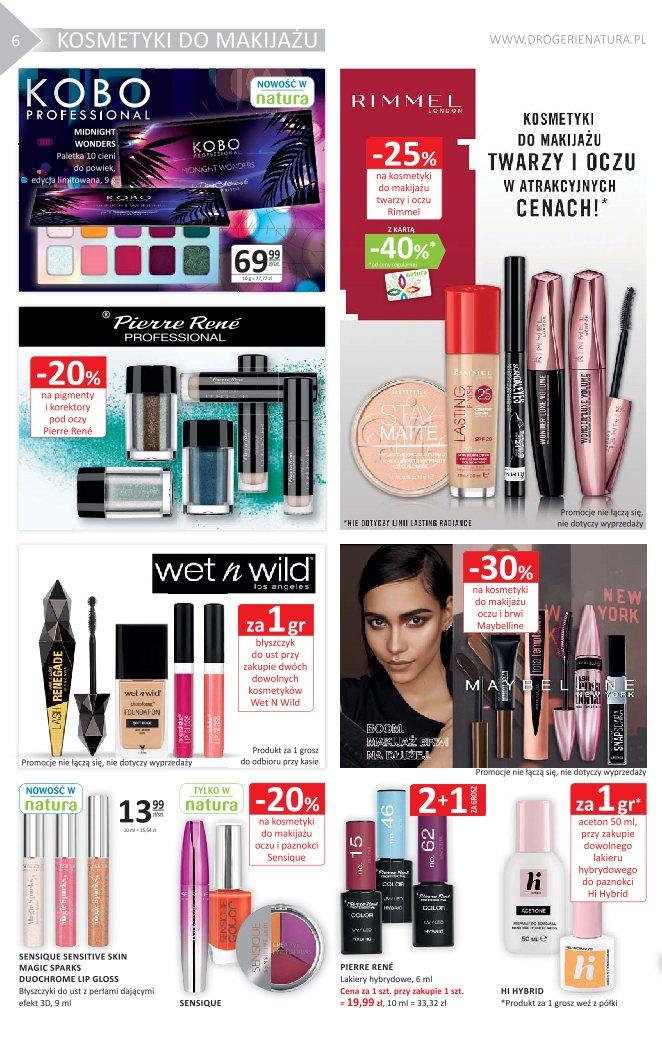 Gazetka promocyjna Drogerie Natura str. 6