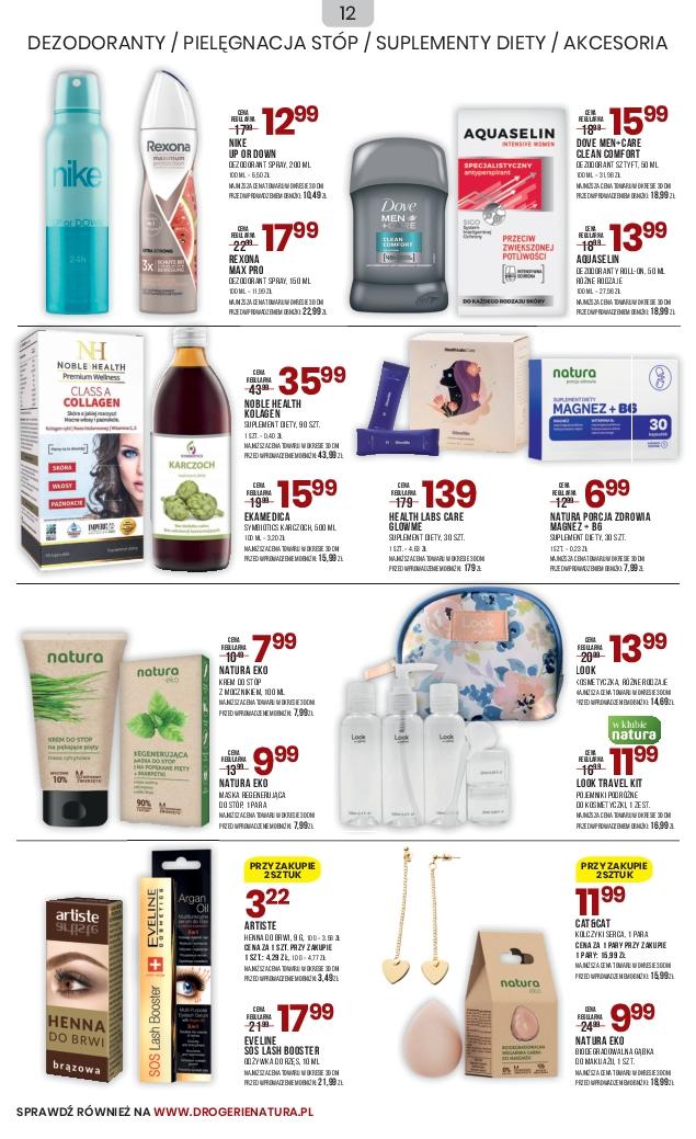 Gazetka promocyjna Drogerie Natura str. 12