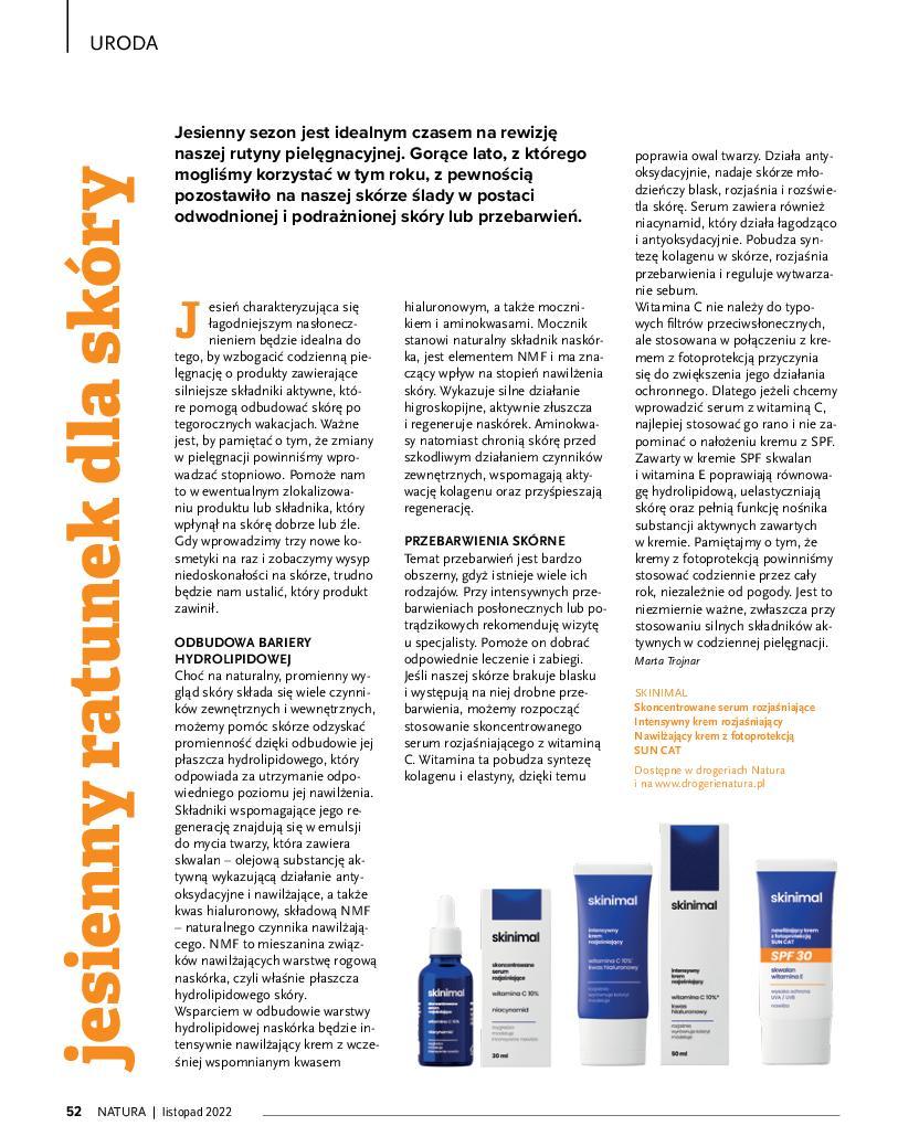 Gazetka promocyjna Drogerie Natura str. 52