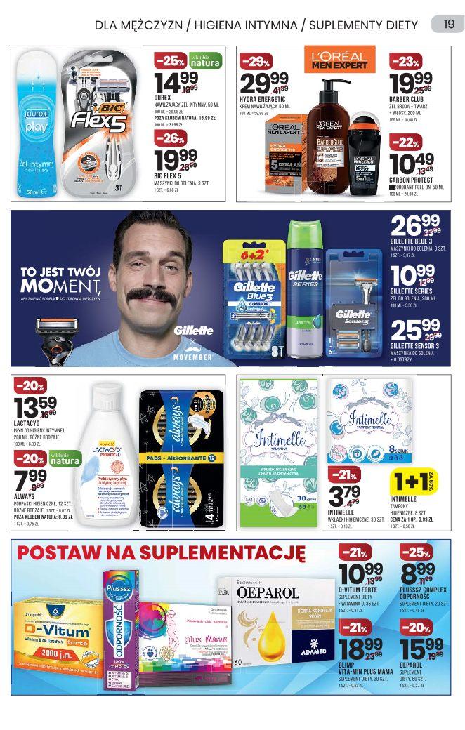 Gazetka promocyjna Drogerie Natura str. 19