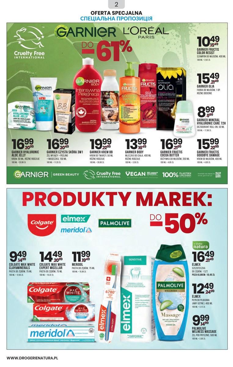 Gazetka promocyjna Drogerie Natura str. 2
