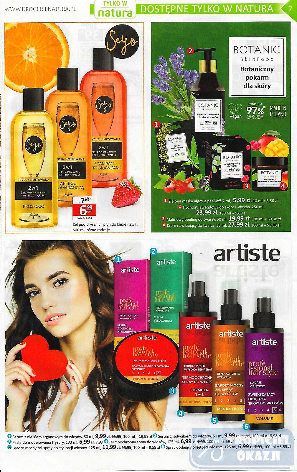 Gazetka promocyjna Drogerie Natura str. 7