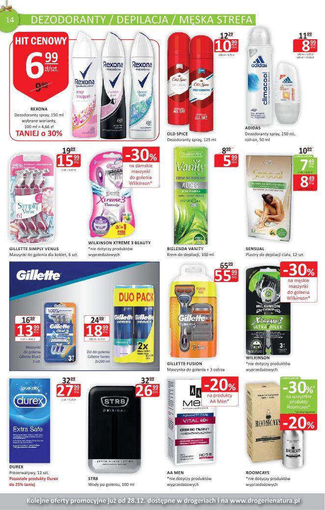 Gazetka promocyjna Drogerie Natura str. 14
