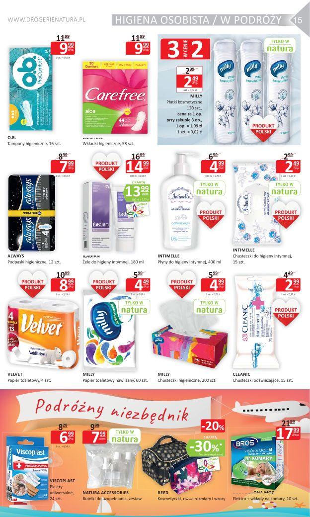 Gazetka promocyjna Drogerie Natura str. 15