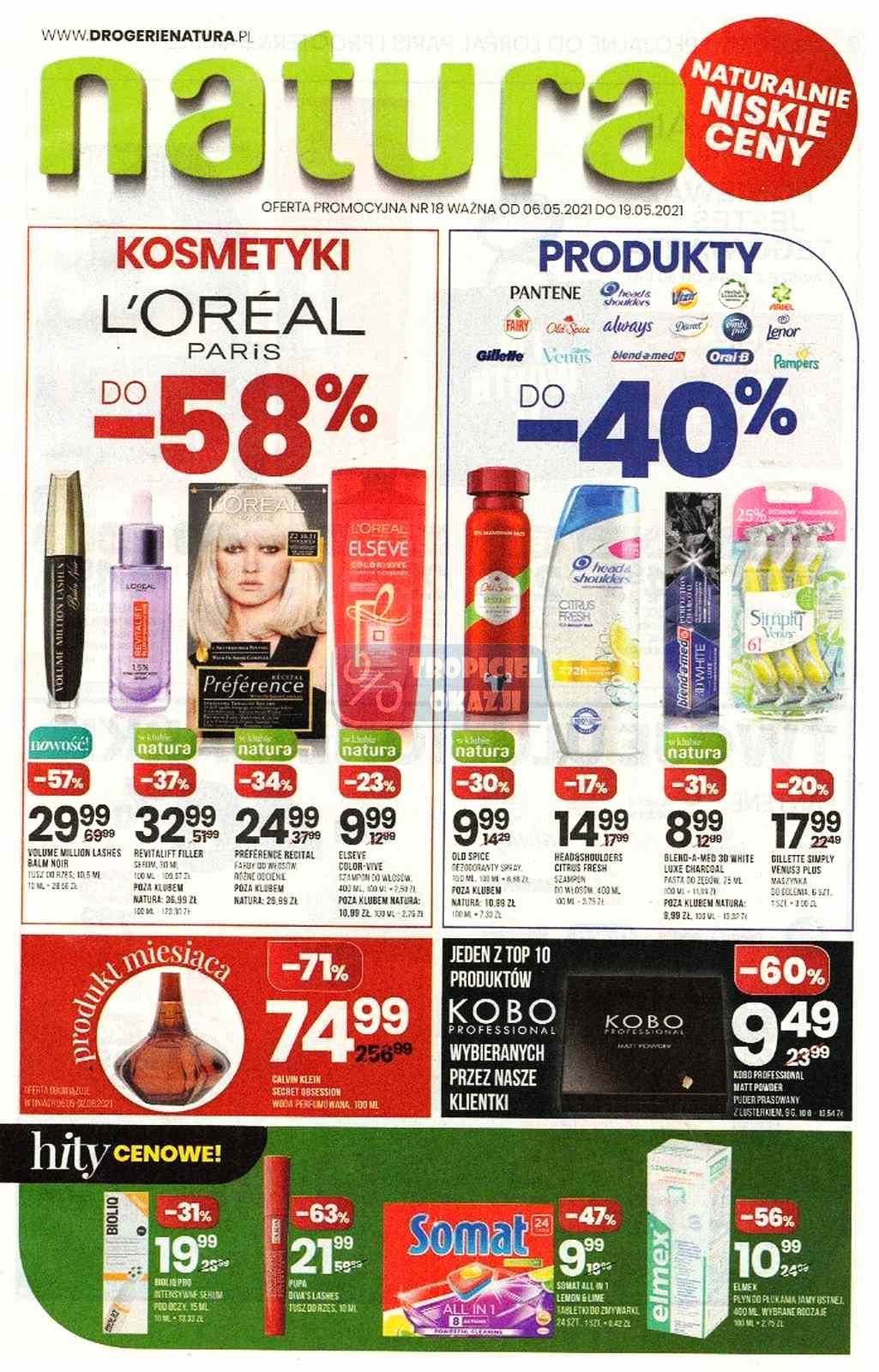 Gazetka promocyjna Drogerie Natura str. 1