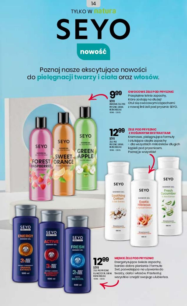 Gazetka promocyjna Drogerie Natura str. 14