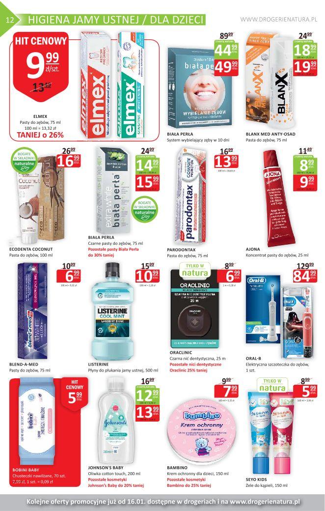 Gazetka promocyjna Drogerie Natura str. 12