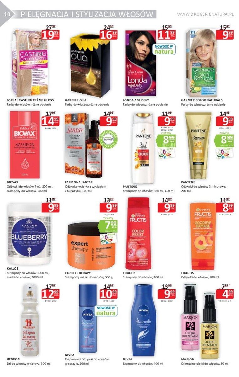 Gazetka promocyjna Drogerie Natura str. 10