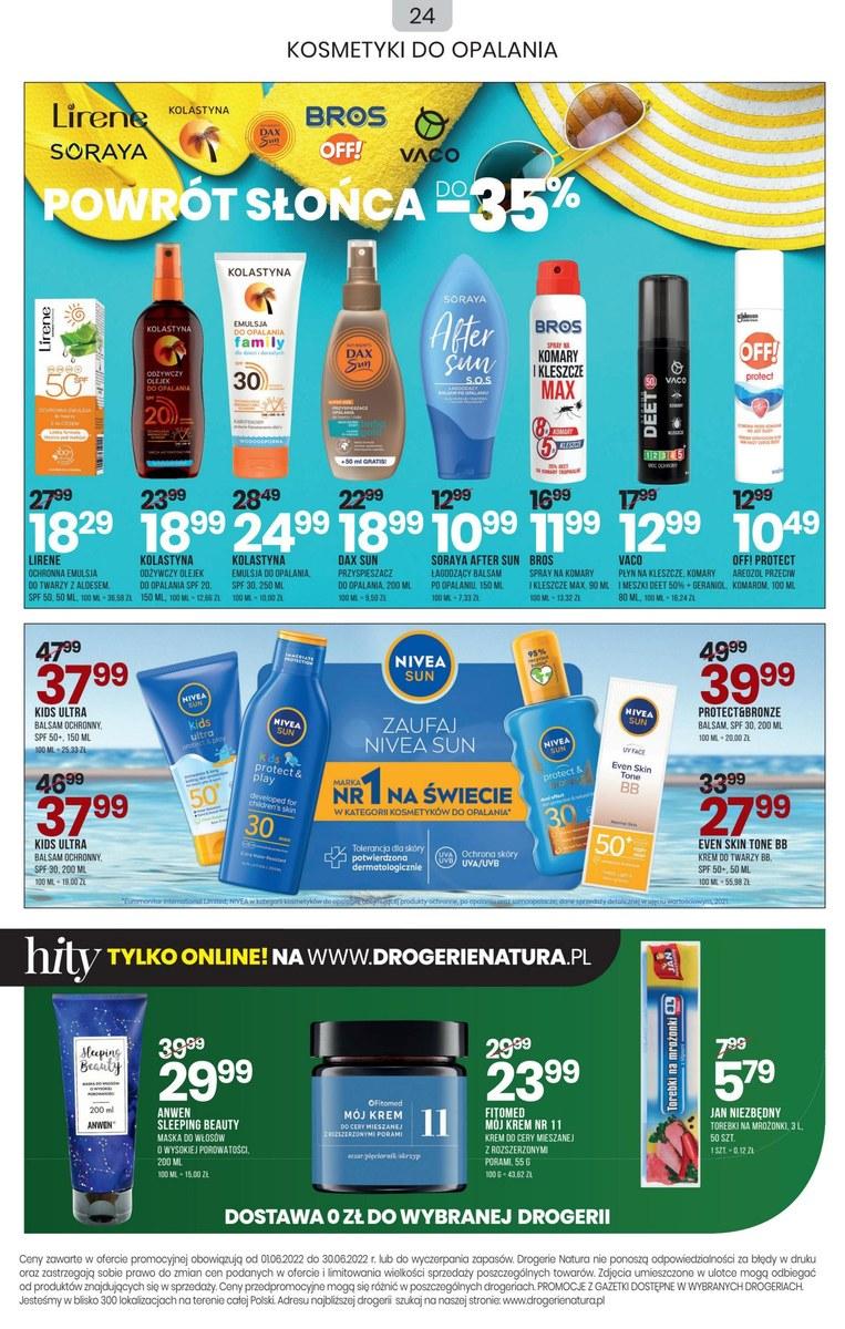 Gazetka promocyjna Drogerie Natura str. 24