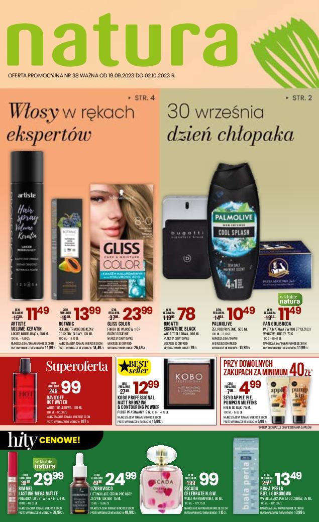 Gazetka promocyjna Drogerie Natura str. 1