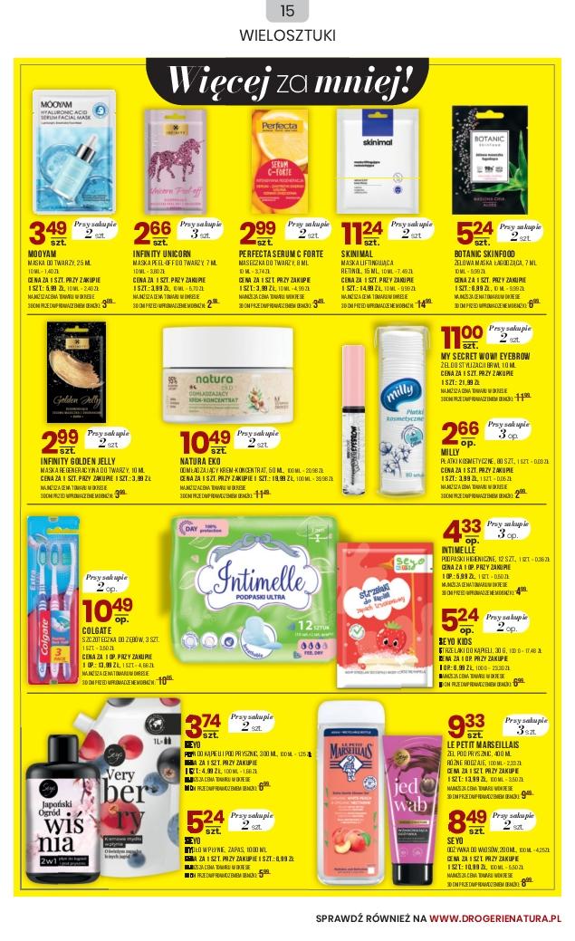 Gazetka promocyjna Drogerie Natura str. 15