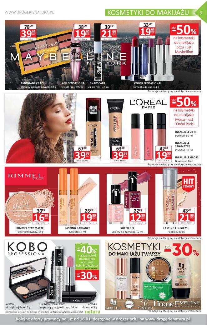 Gazetka promocyjna Drogerie Natura str. 3
