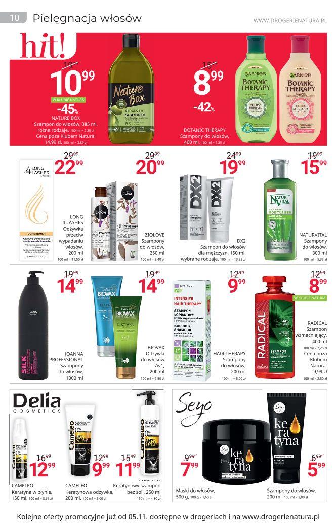 Gazetka promocyjna Drogerie Natura str. 10