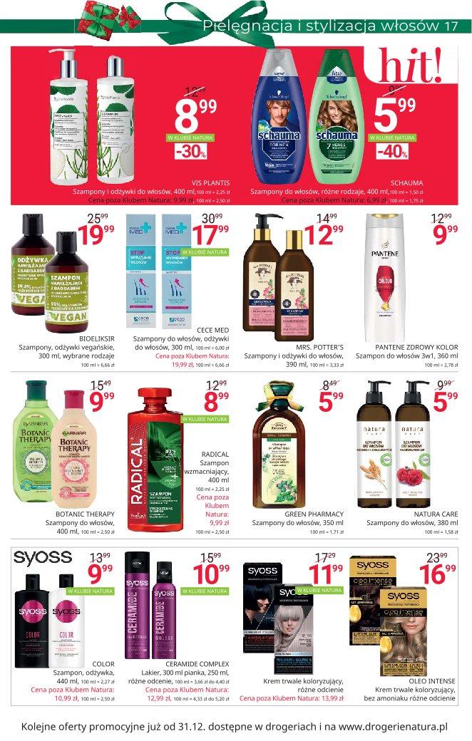 Gazetka promocyjna Drogerie Natura str. 17