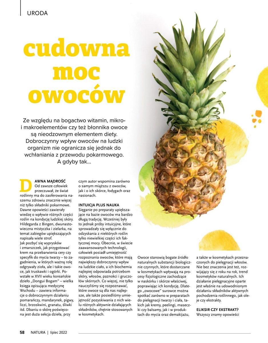 Gazetka promocyjna Drogerie Natura str. 58