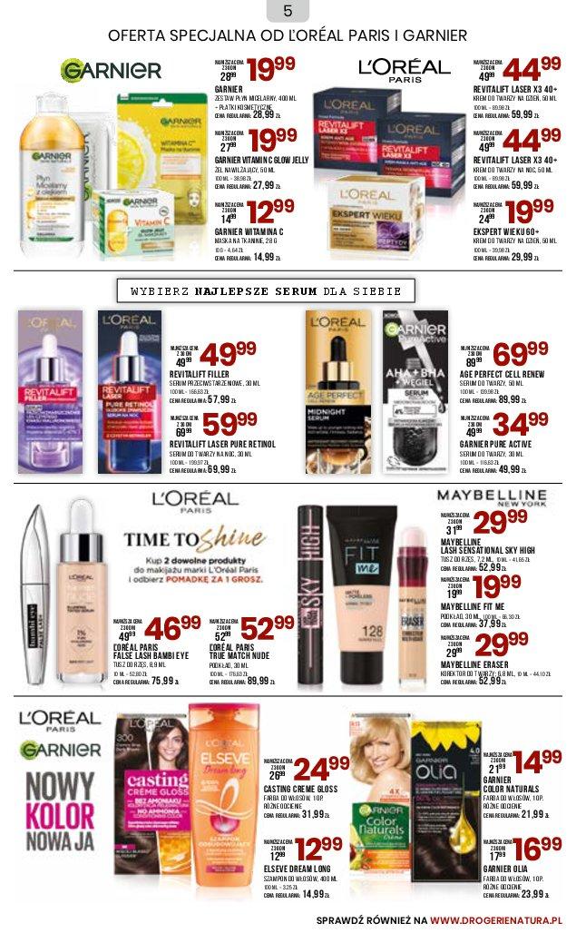 Gazetka promocyjna Drogerie Natura str. 5