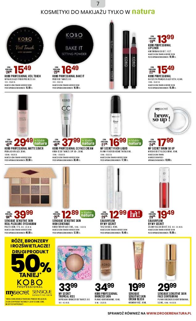 Gazetka promocyjna Drogerie Natura str. 7