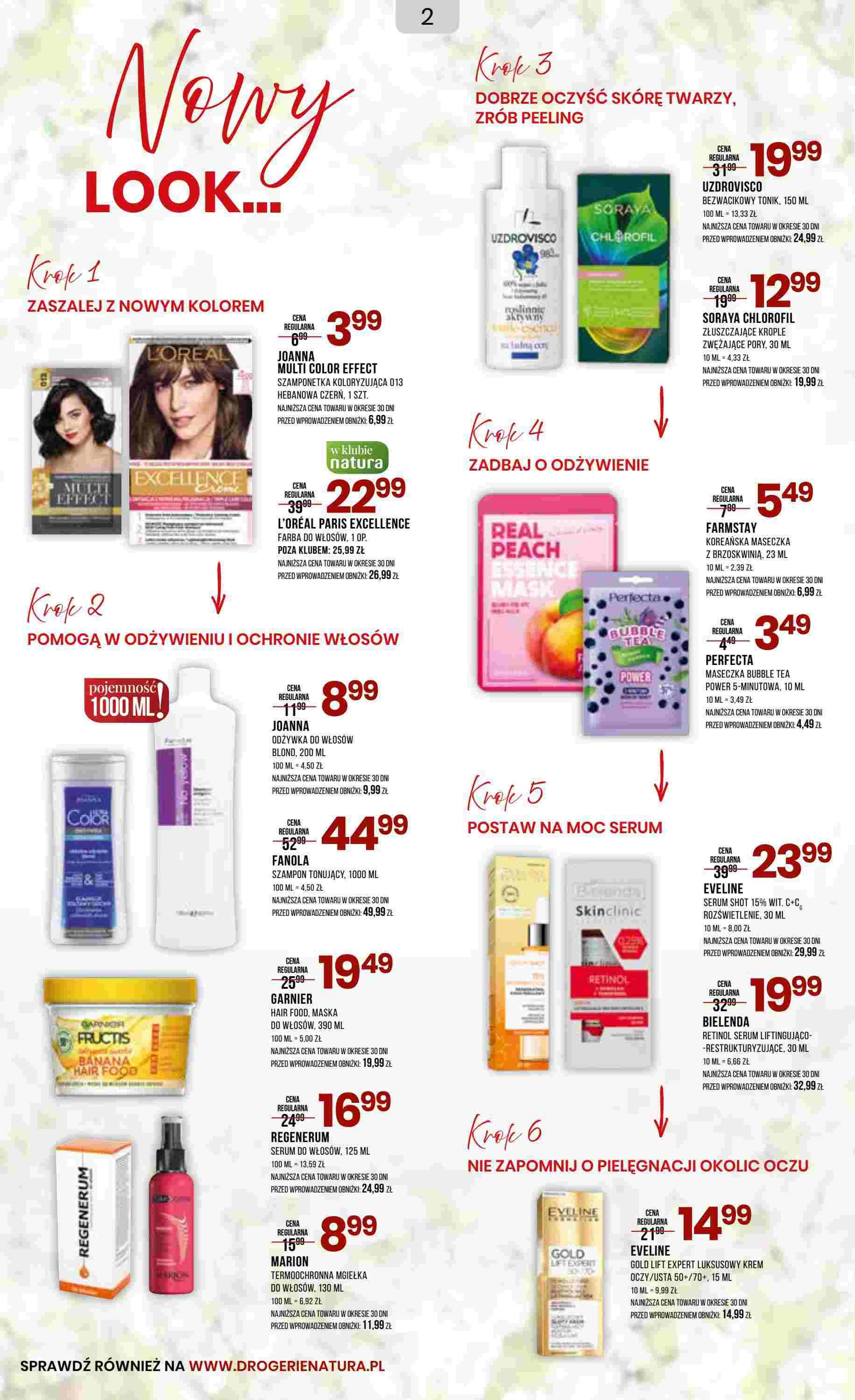 Gazetka promocyjna Drogerie Natura str. 2