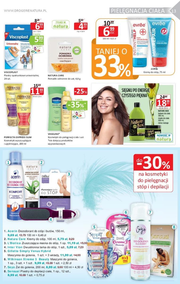 Gazetka promocyjna Drogerie Natura str. 13