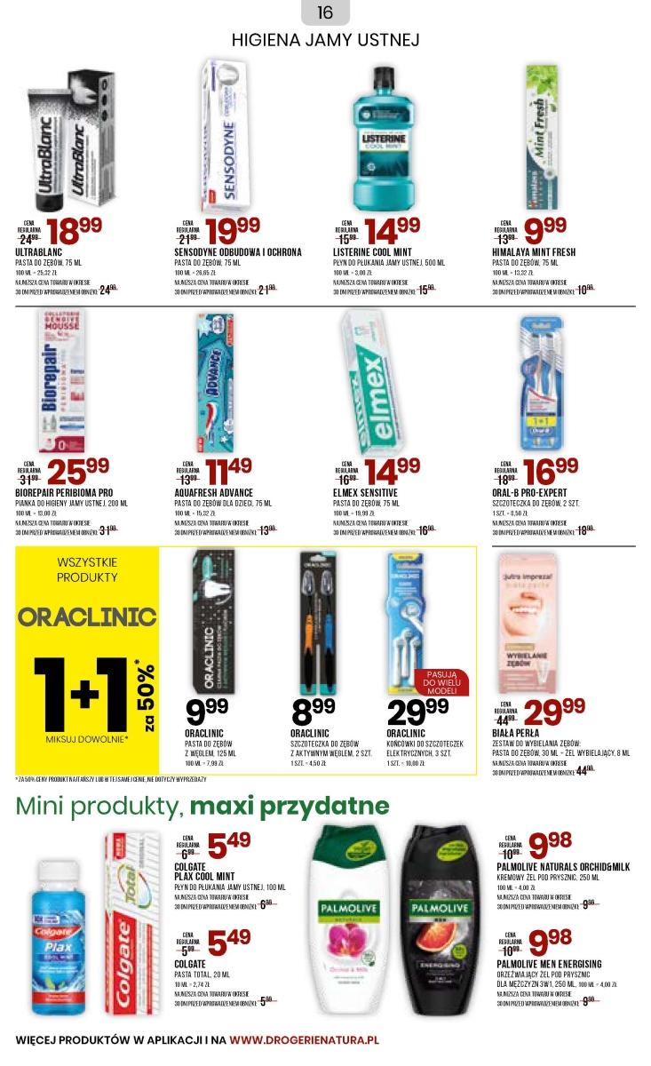 Gazetka promocyjna Drogerie Natura str. 16
