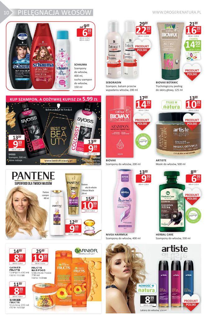 Gazetka promocyjna Drogerie Natura str. 10