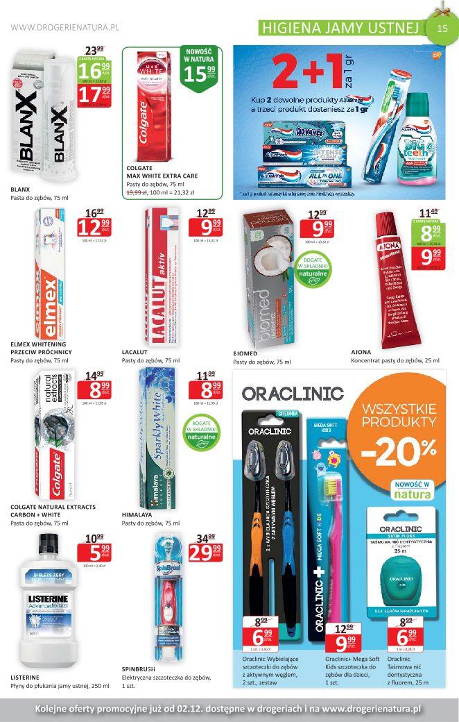 Gazetka promocyjna Drogerie Natura str. 15
