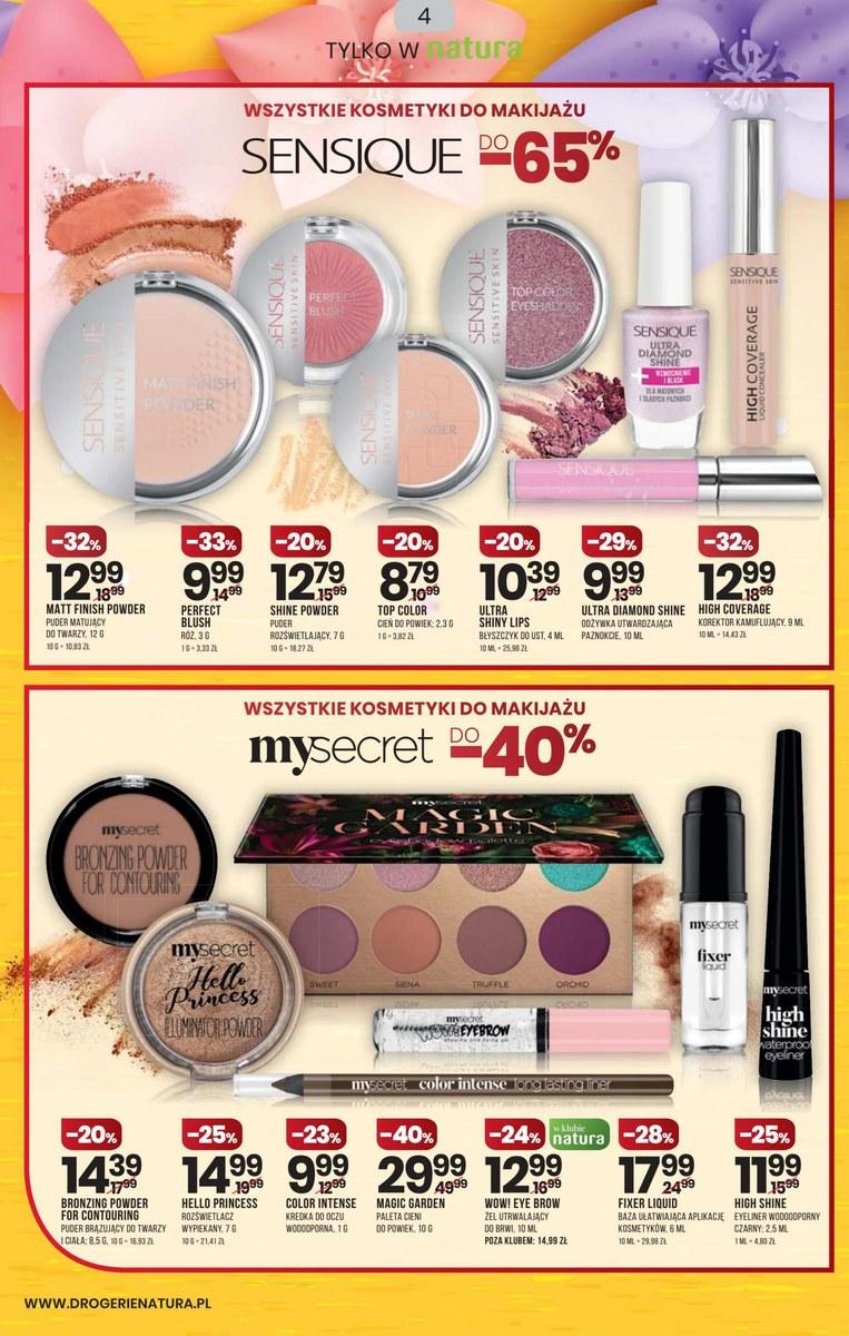 Gazetka promocyjna Drogerie Natura str. 4