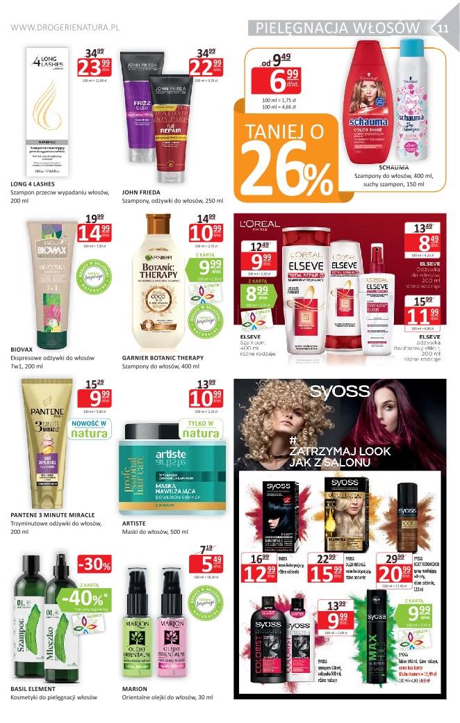 Gazetka promocyjna Drogerie Natura str. 11
