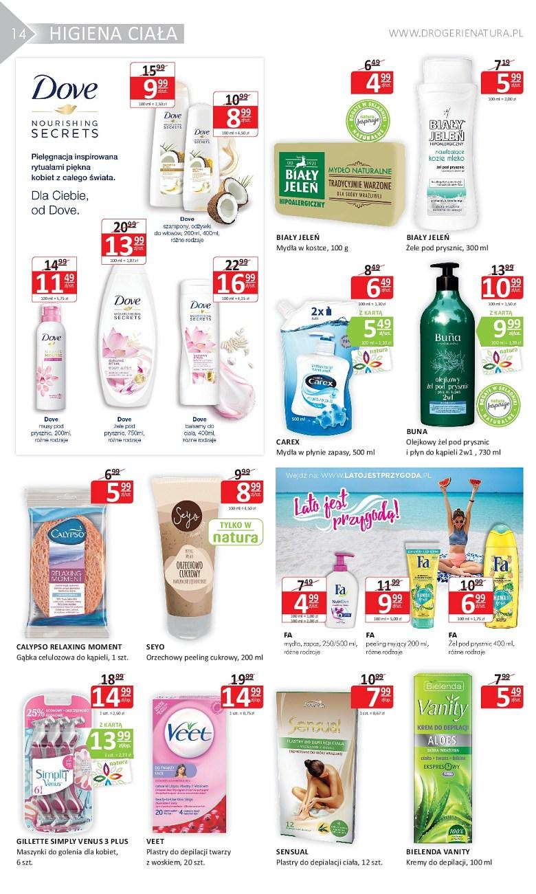 Gazetka promocyjna Drogerie Natura str. 14