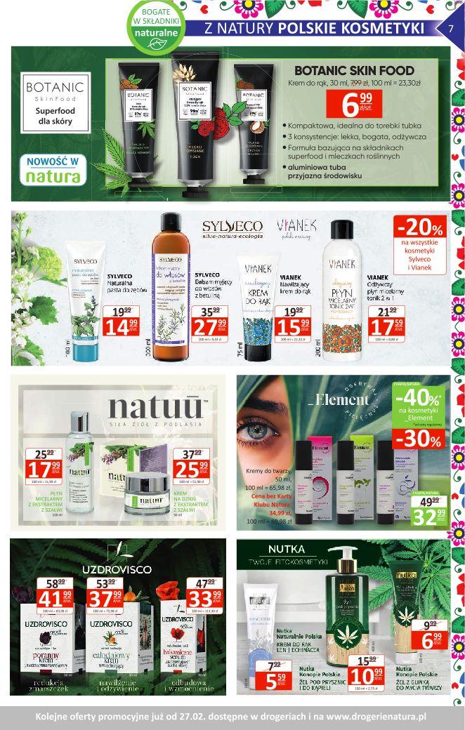 Gazetka promocyjna Drogerie Natura str. 7