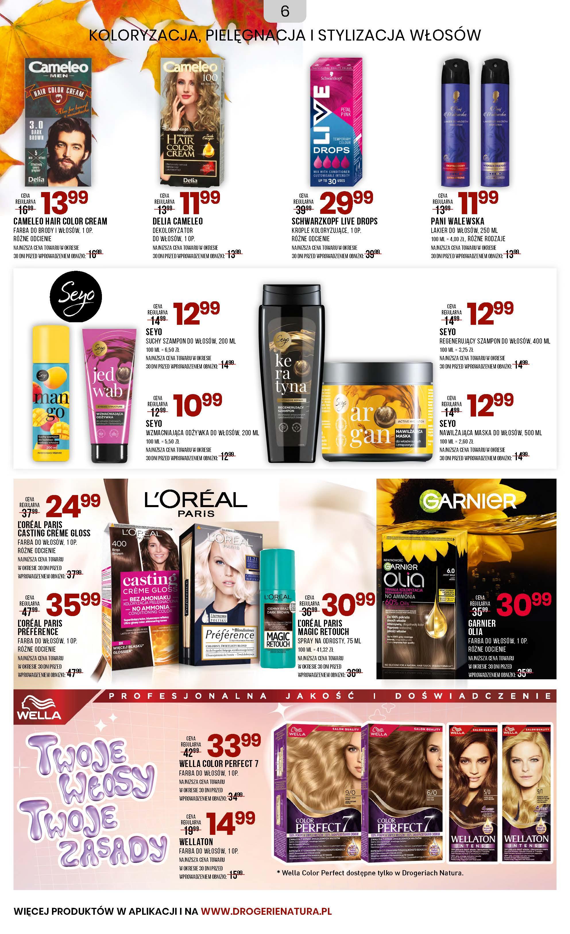 Gazetka promocyjna Drogerie Natura str. 6