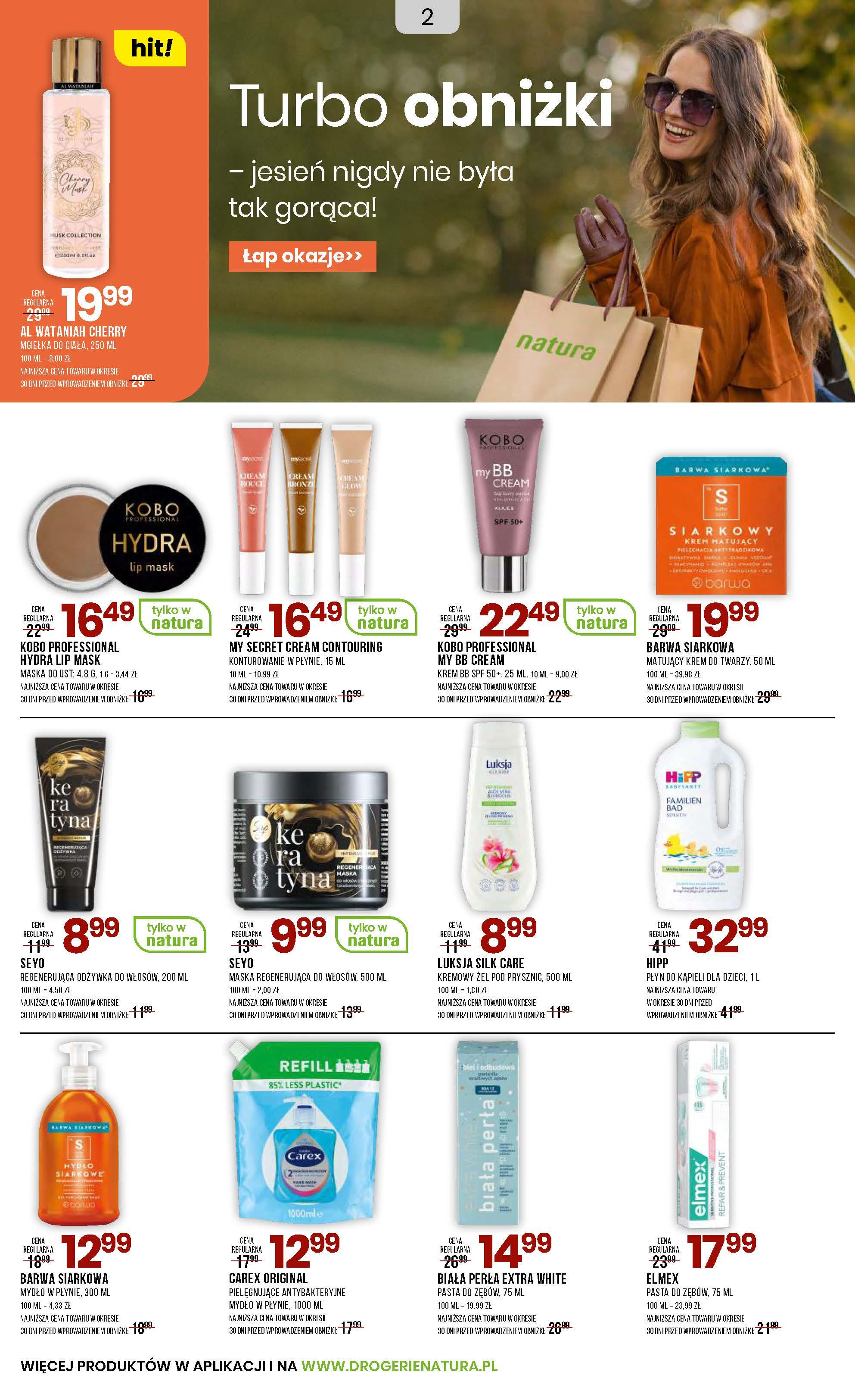 Gazetka promocyjna Drogerie Natura str. 2