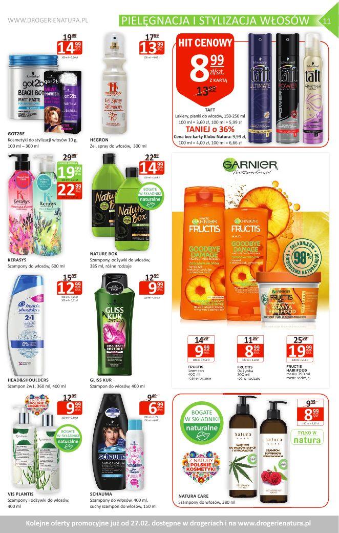 Gazetka promocyjna Drogerie Natura str. 11