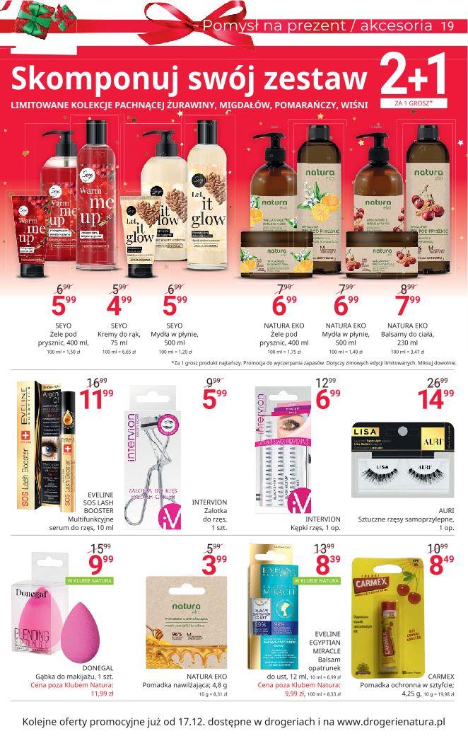 Gazetka promocyjna Drogerie Natura str. 19