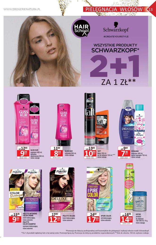 Gazetka promocyjna Drogerie Natura str. 13