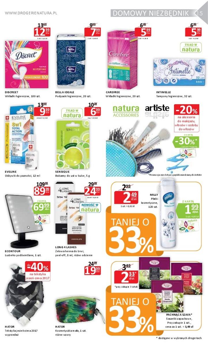 Gazetka promocyjna Drogerie Natura str. 15