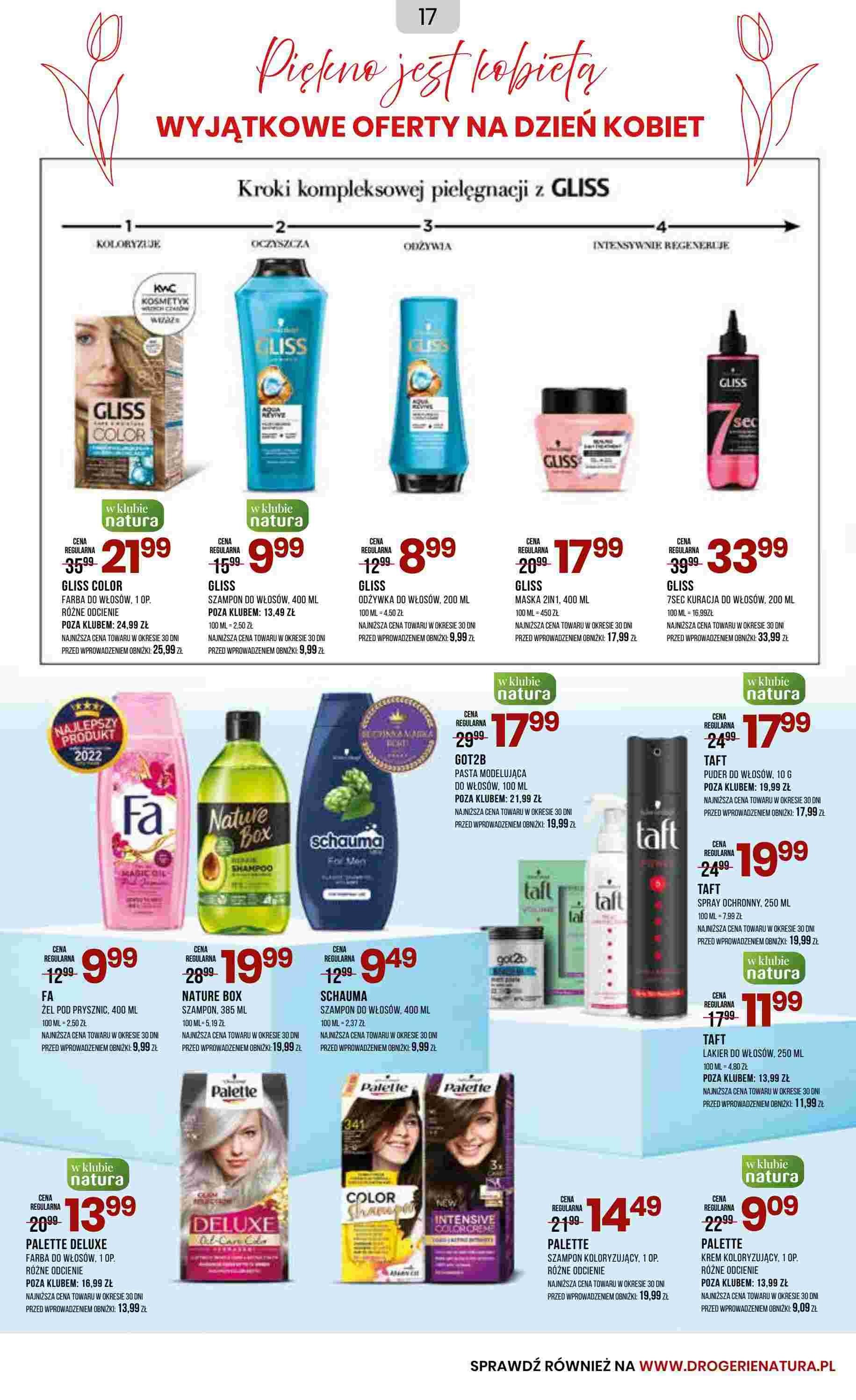 Gazetka promocyjna Drogerie Natura str. 17