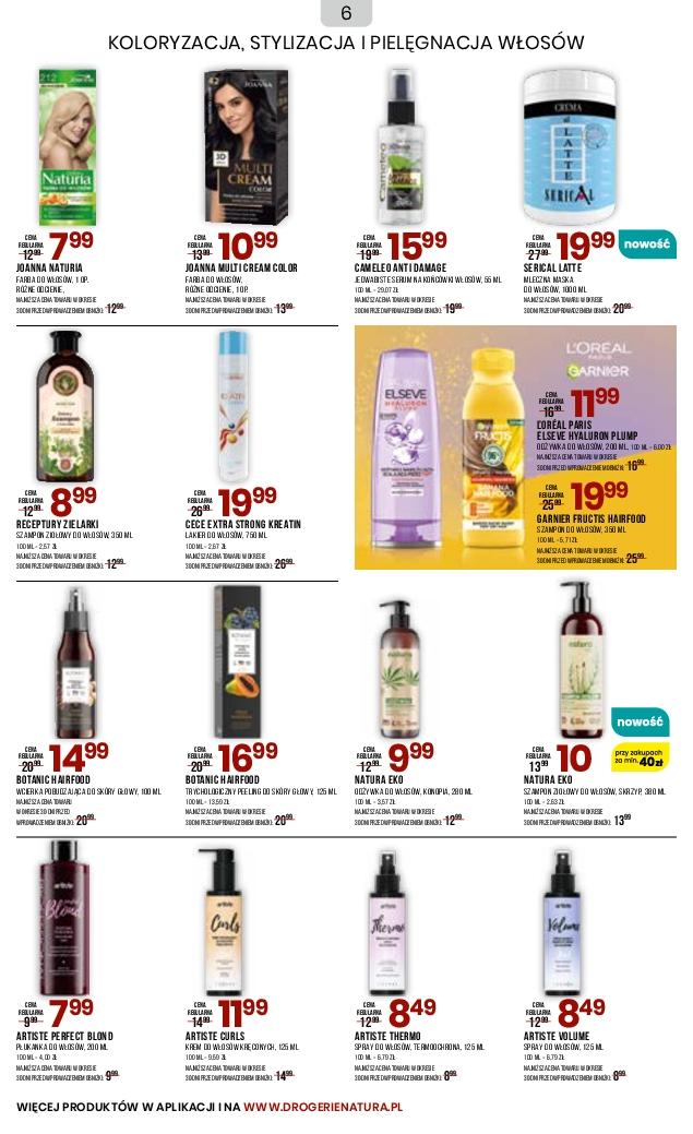 Gazetka promocyjna Drogerie Natura str. 6