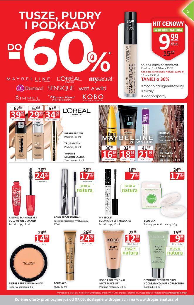 Gazetka promocyjna Drogerie Natura str. 5