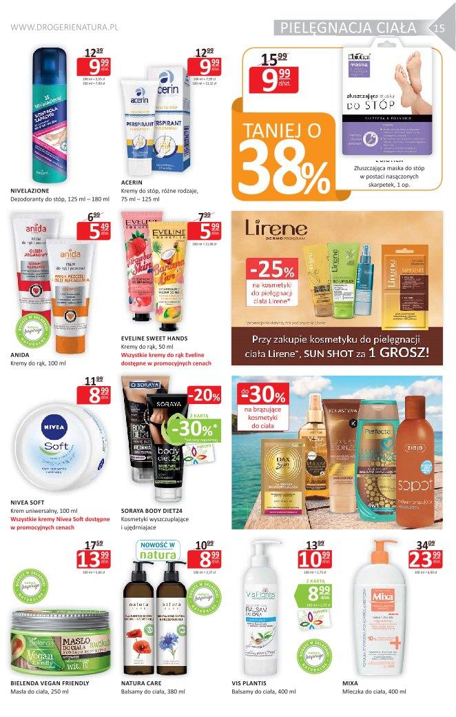Gazetka promocyjna Drogerie Natura str. 15