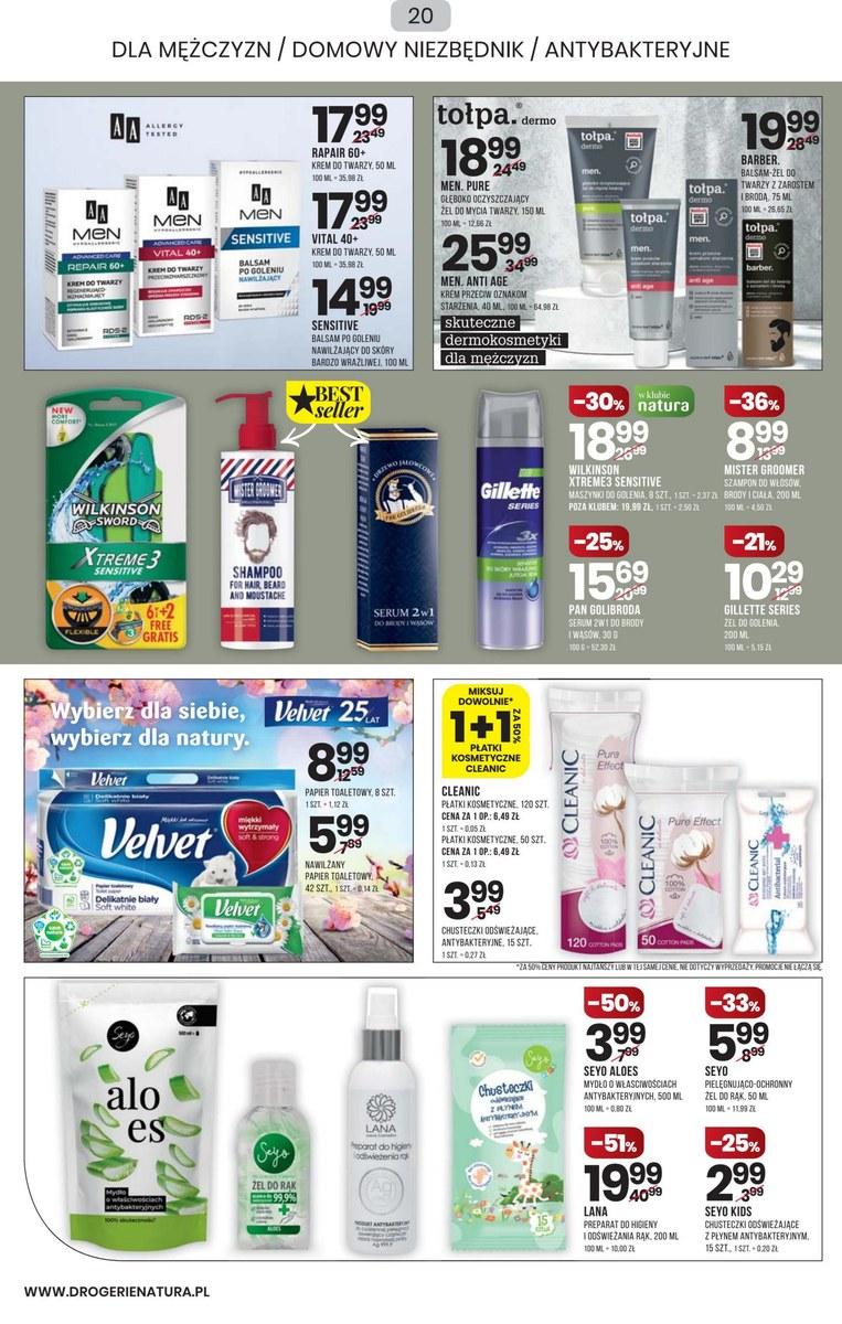 Gazetka promocyjna Drogerie Natura str. 20