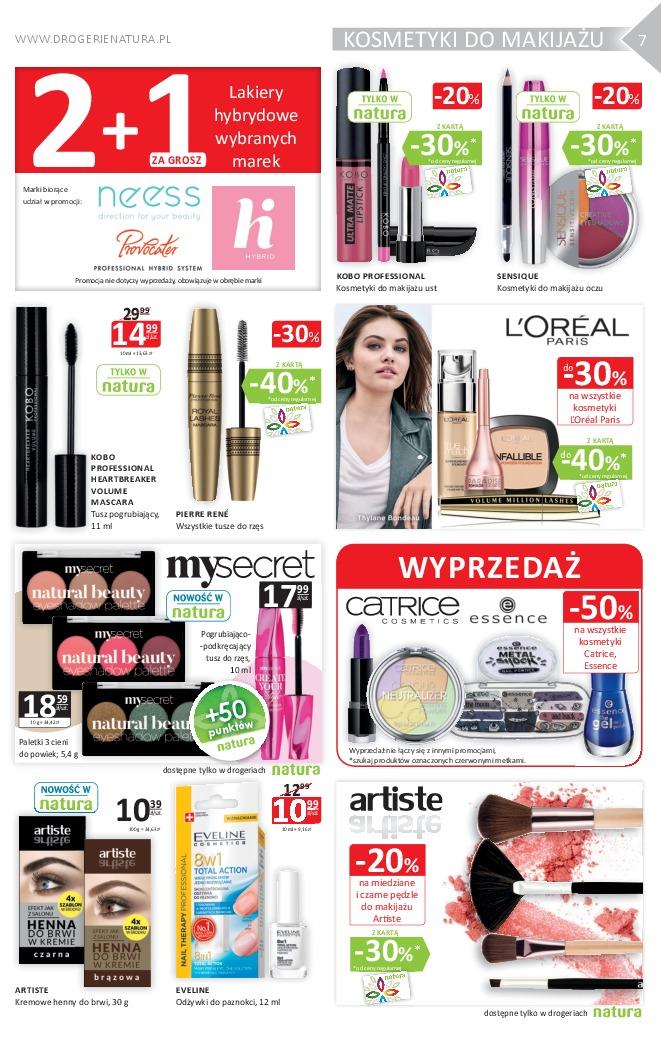 Gazetka promocyjna Drogerie Natura str. 7