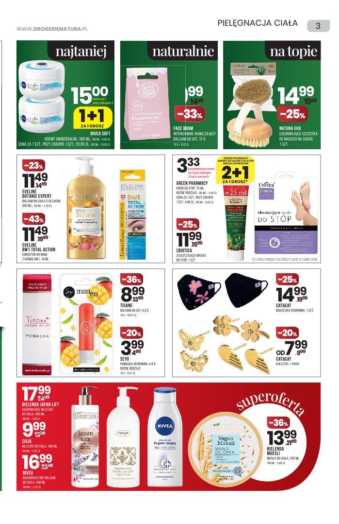 Gazetka promocyjna Drogerie Natura str. 3